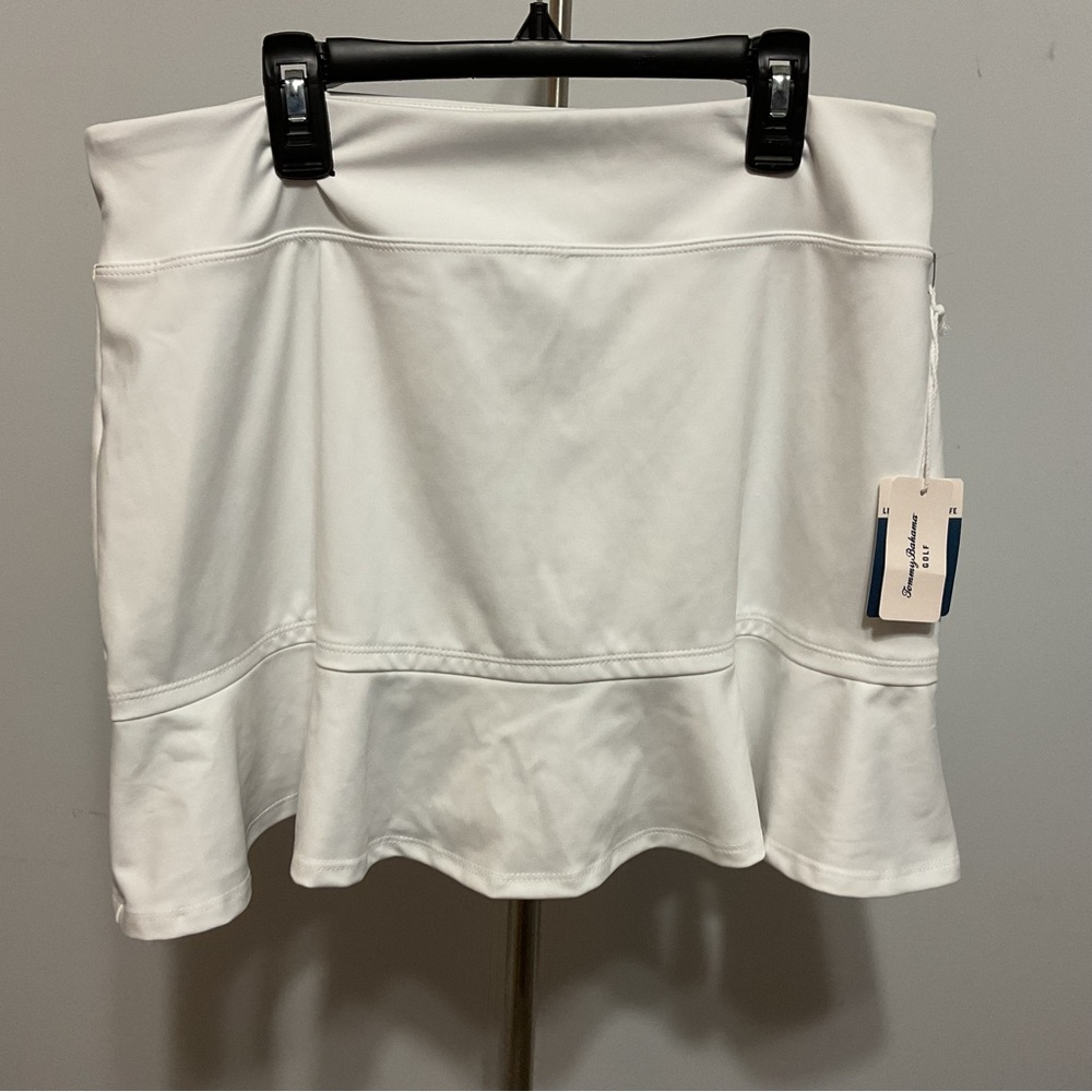 Tommy Bahama White Golf Skort Size L NWT